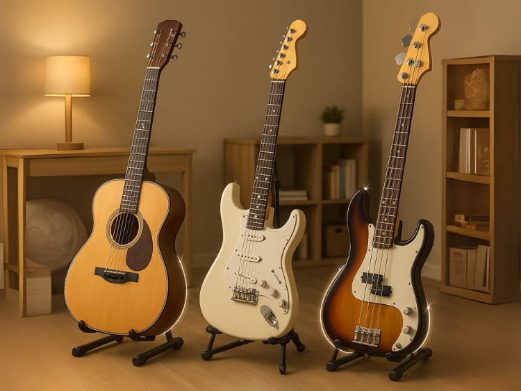 Best Guitar Stands for Small Spaces